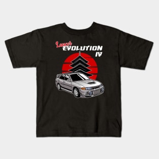 Lancer Evolution 4 Kids T-Shirt